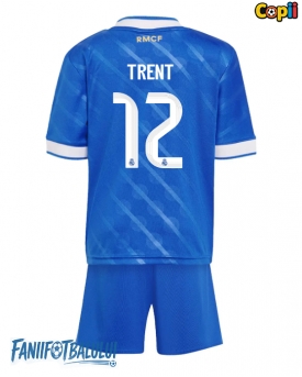 Real Madrid Alexander-Arnold #12 Echipament de Fotbal Replică 2025-26 Copii Treilea (+ Șorturi)